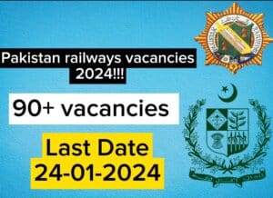 Pakistan Railway jobs 2024